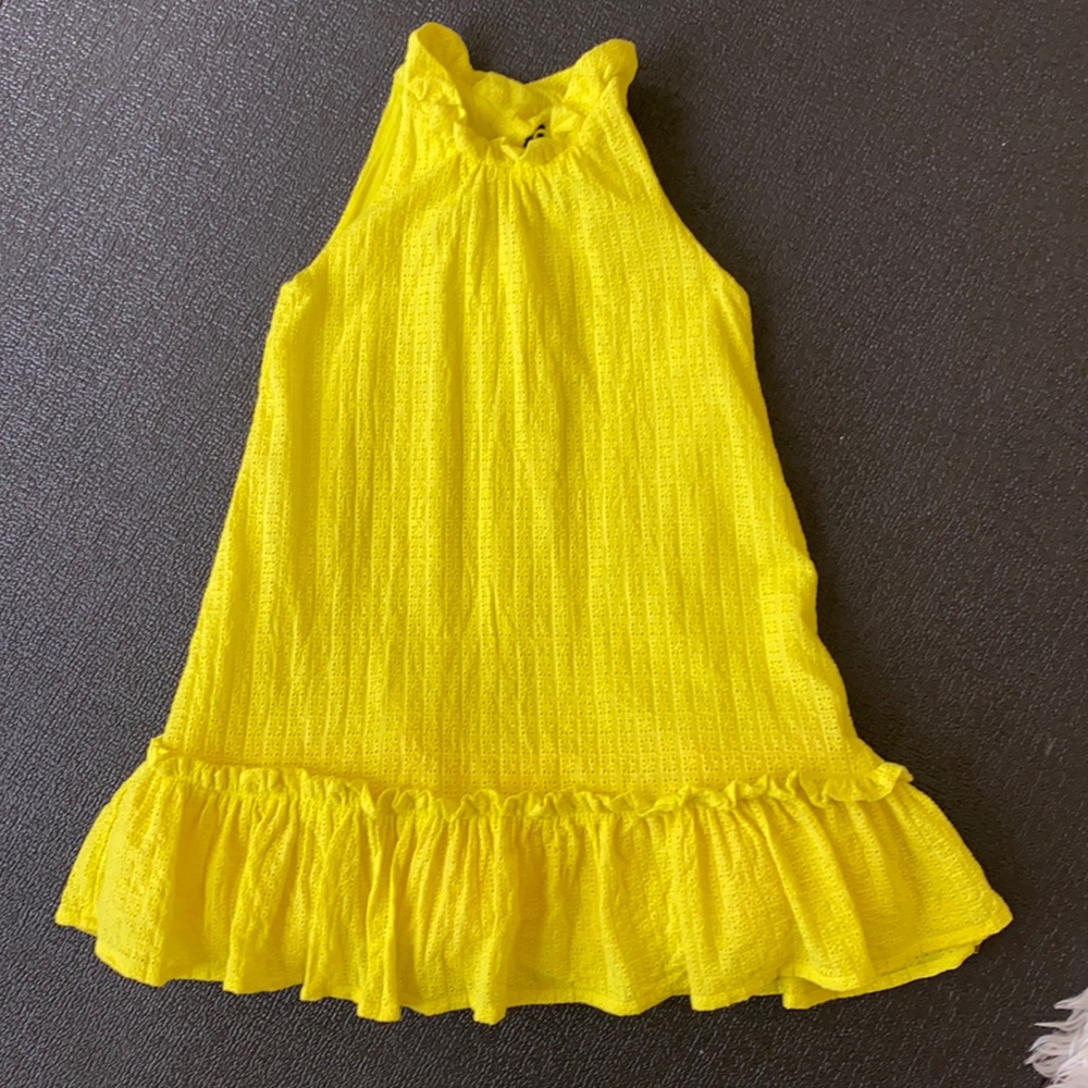 Janie & Jack Halter yellow dress